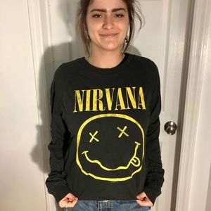 Nirvana OG Band Tee Crewneck